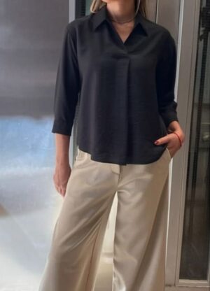 blusa cuello camisa