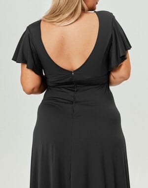 Vestido largo de seda fría - Imagen 2