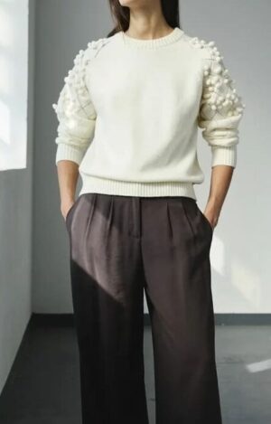 sweater pelotitas